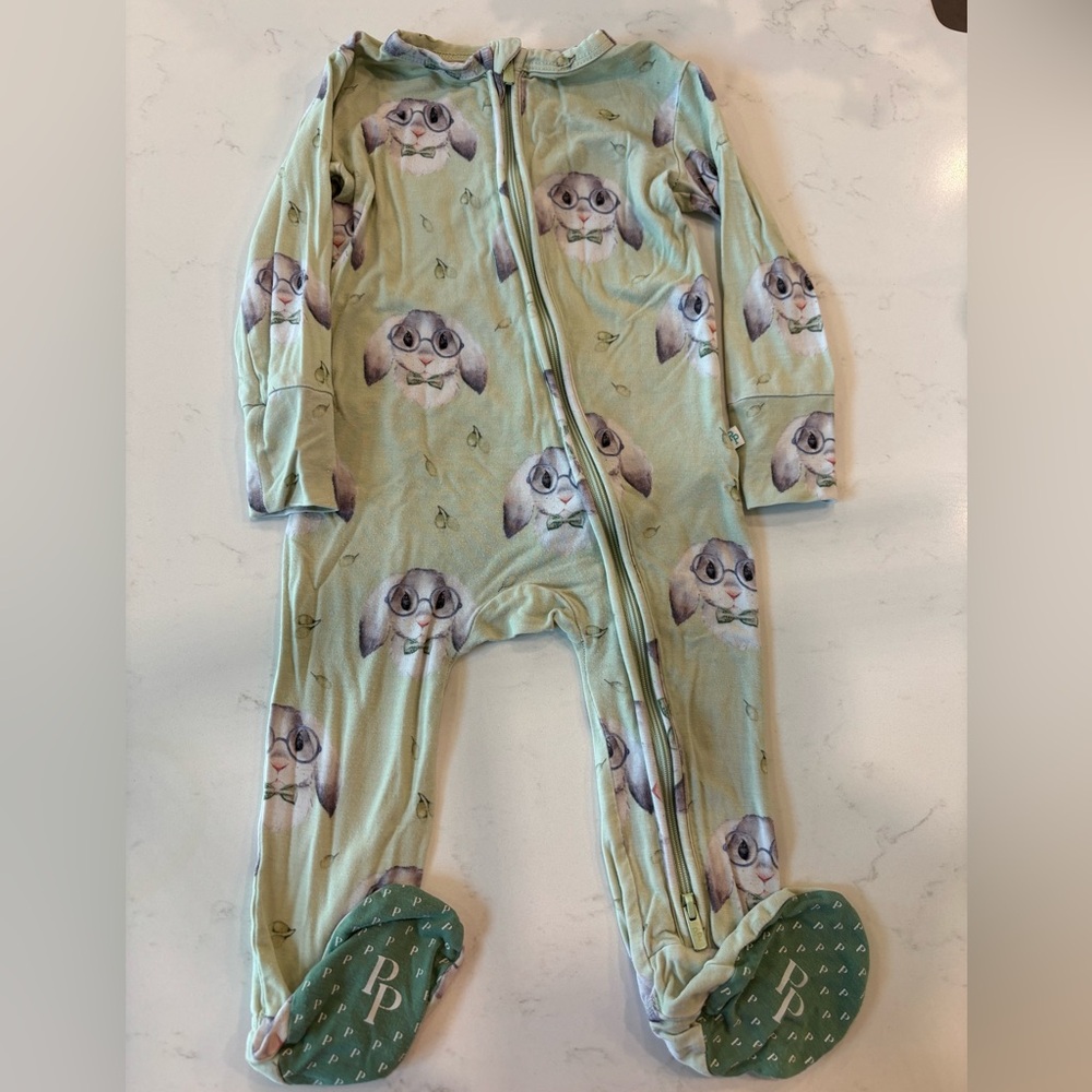 Posh peanut bunny pajamas 9-12 months